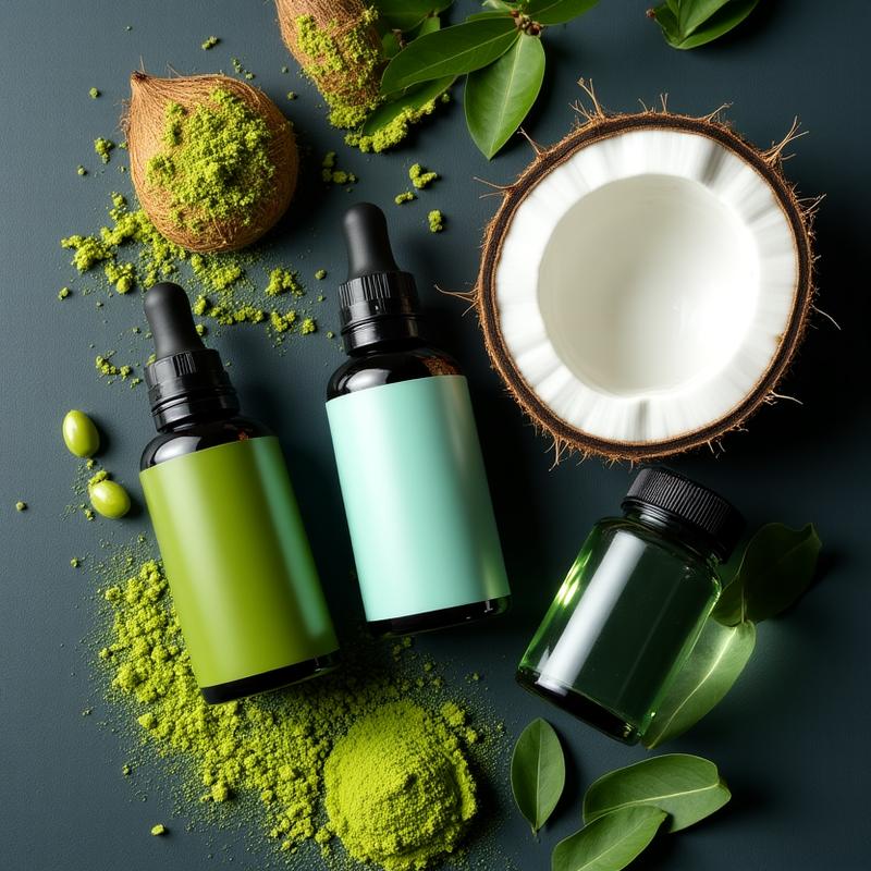 Assortment of premium MCT oils and metabolism boosters