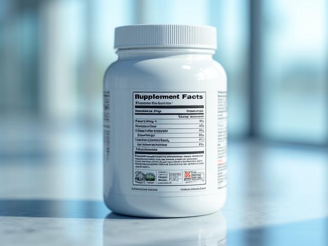 Close up high resolution shot of an Alchemist's Pantry nutritional label showing organic certifications