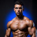 Albieri Romio, Vegan Bodybuilder in San Francisco training